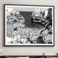 Italian Summer Dreams Framed Paper Print Wall Art