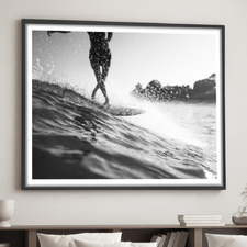 Two Step Tango Framed Paper Print Wall Art
