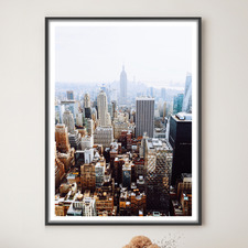 Where It's At NYC Framed Paper Print Wall Art