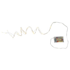 1m Warm White Battery Operated LED String Lights