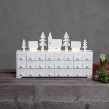 Advent Calendar with LED Ornament