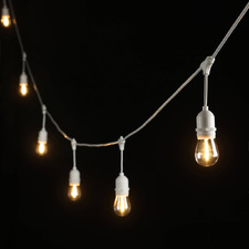 Warm White Maxwell Solar Festoon Lights