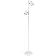 Lara Steel 2 Light Floor Lamp