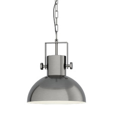 Lubenham Steel Pendant Light