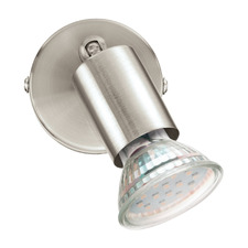 Buzz Steel Adjustable Wall Spotlight