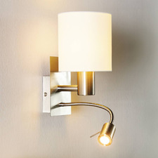 Pasteri Steel 2 Light Wall Light