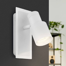 Davida II Steel Adjustable Wall Spotlight
