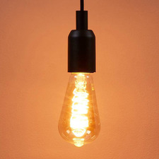 Celecto E27 Drop 4W Amber Dimmable LED Filament Bulb