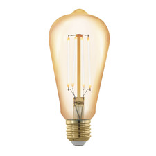 Almira E27 Drop 4.5W Amber Dimmable LED Filament Bulb