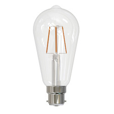Shimmer B22 Tubular 5W Dimmable LED Filament Bulb