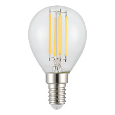 Plasma E14 Round 4W Dimmable LED filament Bulb