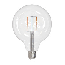 Puck E27 Round 7.5W Dimmable LED Filament Bulb