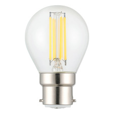 Plasma B22 Round 4W Dimmable LED Filament Bulb