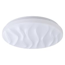 Wavey LED Oyster Light