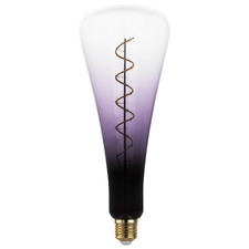 Morrie E27 Tubular Warm White 4W Purple 11cm LED Filament Bulb