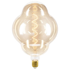 Laurelle E27 Fancy Round 4W 20cm Vintage LED Filament Bulb
