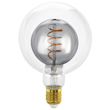 Dara E27 Round Warm White 2W LED Filament Bulb