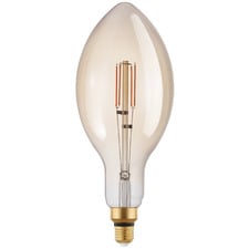 Almira E27 Fancy Round Warm White 4.5W LED Filament Bulb