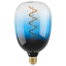 Morrie E27 Tubular Warm White 4W Blue 12cm LED Filament Bulb