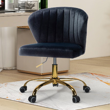 Ratana Velvet Office Chair