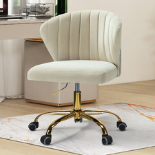 Ratana Velvet Office Chair