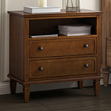 Elrond 2 Drawer Bedside Table