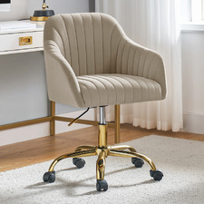 Thorin Velvet Office Chair