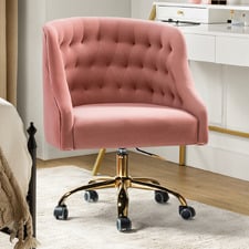 Estelle Velvet Office Chair