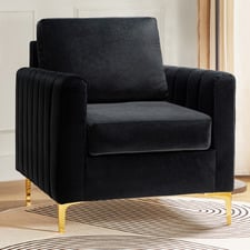 Lucy Velvet Armchair