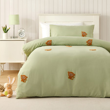 Kiko Microfibre Quilt Cover Set