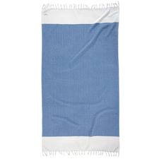 Herringbone Cotton Beach Towels (Set of 2)