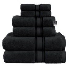 6 Piece Cotton Bathroom Towel Set
