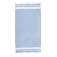Chambray Cotton Beach Towels (Set of 4)