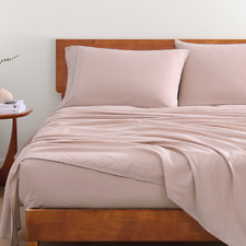 Organic Washed Cotton Sheet Set