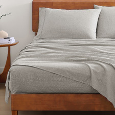 Snowdrop Organic Washed Cotton Sheet Set