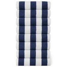 Cabana Beach Cotton Terry Towels (Set of 8)
