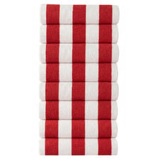 Cabana Beach Cotton Terry Towels (Set of 8)