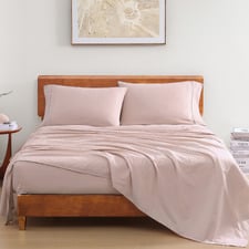 Organic Washed Cotton Sheet Set