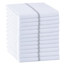 Striped Cotton Tea Towels (Set of 12)