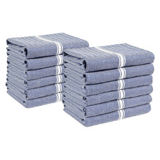 Herringbone Cotton Tea Towels (Set of 12)