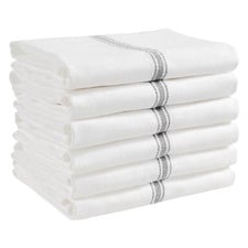 Striped Cotton Tea Towels (Set of 6)