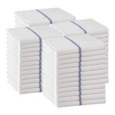 Striped Cotton Tea Towels (Set of 48)