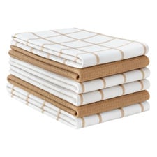 6 Piece Klara Cotton Tea Towel Set