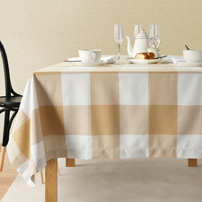 Kendra Rectangular Cotton-Blend Tablecloth