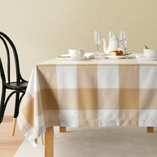 Kendra Square Cotton-Blend Tablecloth