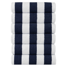 Cabana Cotton Terry Beach Towels (Set of 6)