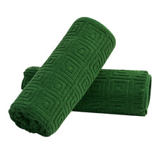 Roman Combed Cotton Bathroom Towels (Set of 2)