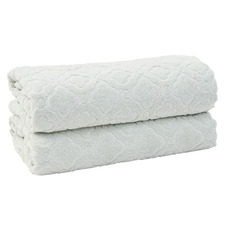 Bloom 650GSM Combed Cotton Bathroom Towels (Set of 2)