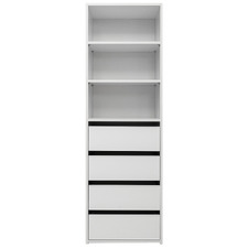 Geneva Slim Shaker Shelf Wardrobe