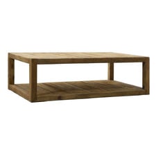Delacroix Rectangular Recycled Pine Wood Coffee Table